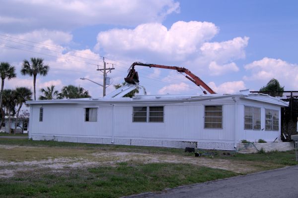 Mobile Home Demolition in Lewes