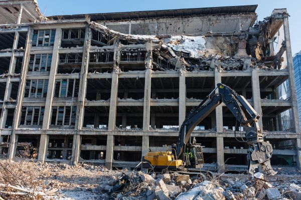Commercial Building Demolition in Lewes