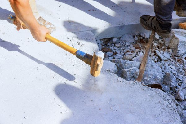 Concrete Pavement Demolition in Lewes