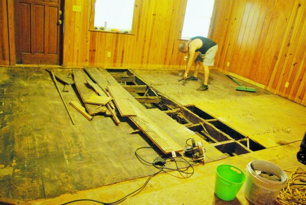 Subfloor Demolition in Lewes