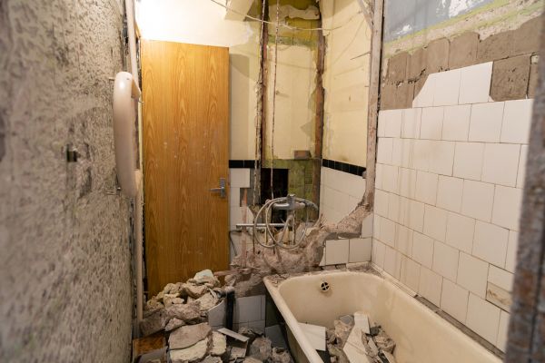 Shower Tile Demolition in Lewes